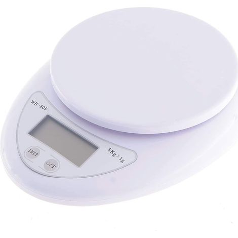 1 Balance électronique, Précision au gramme, Capacité 5 kg, Affichage LCD, Cuisine (1/5)