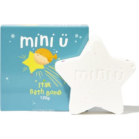 Star – eine sprudelnde Badebombe für Kinder, die einen bunten Wirbel erzeugt, Mini-U (1/2)