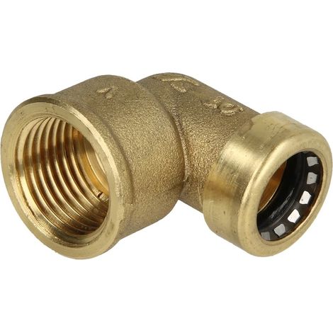 Raccord enfichable Tectite Sprint équerre F/FF 15 mm x 1/2’’