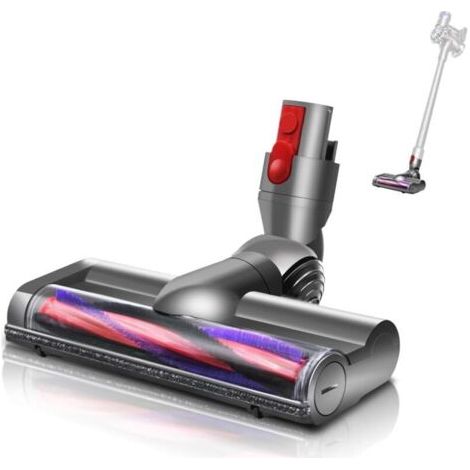 BARKBUSTERS Tête de brosse d'aspirateur compatible avec Dyson V7, V8, V10, V11, V15, SV10, SV11, accessoire, tête de moteur, brosse à turbine, brosse motorisée, buse pour tapis et sols durs (1/4)