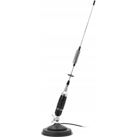 Magnetische CB-Antenne Delta 862, 76 cm Magnet, 12,5 cm Kabel, 4 m (1/4)