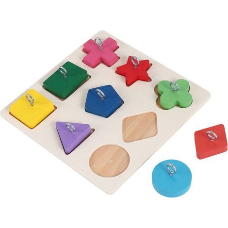 Oiseau Intelligence Formation Jouet Perroquet Jouets ÉDucatifs Perroquet en Bois Bloc Puzzle Jouet pour Petits et Moyens Perroquets et Oiseaux (1/5)