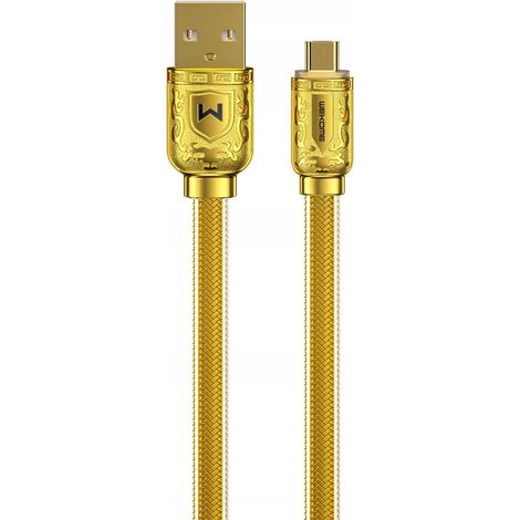 WDC-161 USB - Micro-USB-Schnellladekabel Gold