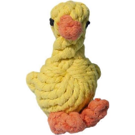 Fournitures pour chiots Golden Retriever Teddy : Jouets en corde de coton tissée à la main pour chiots joueurs (1/4)