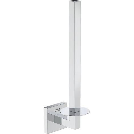 HOTELS - ROCA Porte-rouleau double Couleur : Chrome brillant