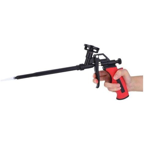 Pistolet PRO TEFLON pour Mousse Polyurethane à Visser - 652060-500 ml - Teflon - Outil professionnel léger et ergonomique (1/5)