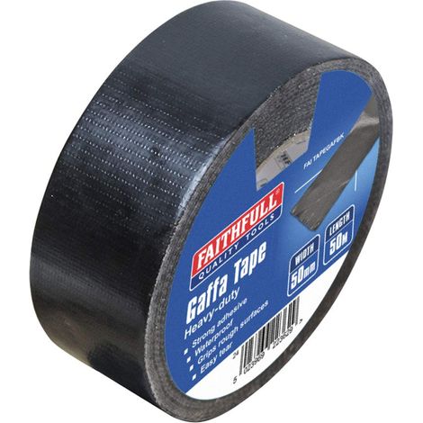 Rouleau de ruban adhésif Noir 50 mm x 50 m (1/5)