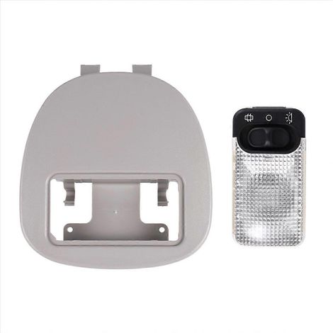 2-teiliges Set Innenraum-Dachleuchten-Abdeckungen für Citroen C1 C2 C3 Peugeot 206 CC 207 63JXLGV (1/5)