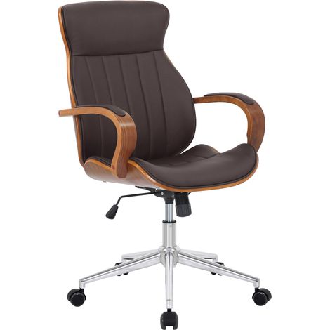 Silla De Oficina Melilla Nogal/marrón