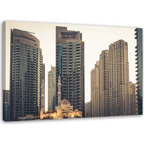 Tableau sur toile Dubaï Architecture Ville 100x70 (1/5)