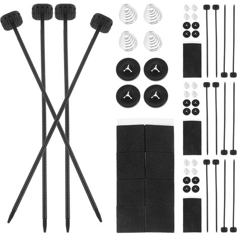 Resistant Radiator Mounting Kit for Electric Fan 4 Pieces