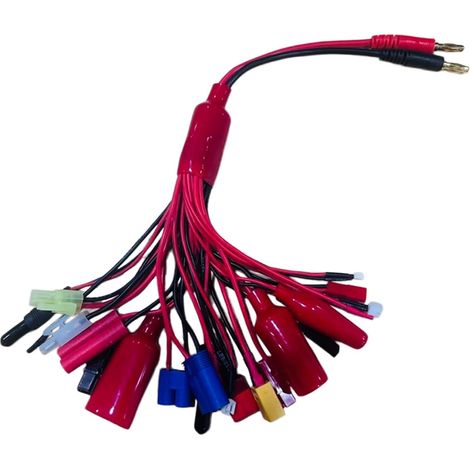 Câble de charge multifonction compatible B6 B6AC PL6 PL8 interfaces pour modèles de télécommande Fil flexible intégré (1/4)