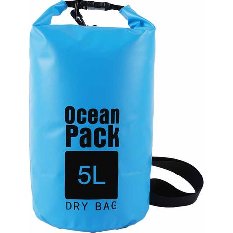 Sac Etanche - Fermeture Par Roulement - Flottant Léger Pour Kayak Rafting Bateau Natation - 1 Pièce (1/5)