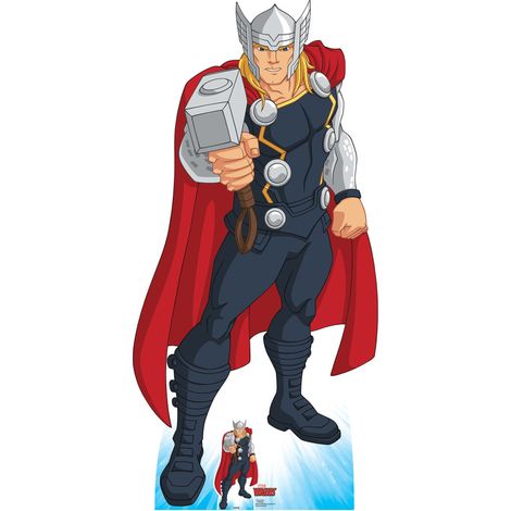 Figurine en carton Thor – Marvel Avengers - Haut 191 cm