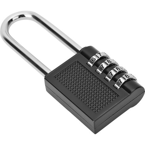 Cadenas à combinaison à 4 chiffres pour porte, fenêtre, armoire, valise (1/5)