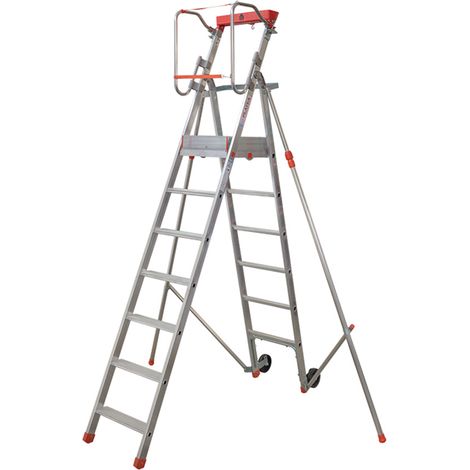 Facal Platea Podesttreppe Aluminium S300 7 Stufen (1/5)