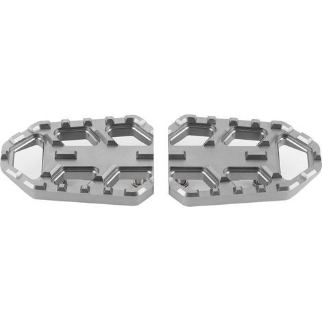 Breite Motorradfußrasten, CNC-gefräste Pedale aus Aluminiumlegierung, passend für Suzuki DL650 DL1000 V-Strom 650XT/1000XT (Titan) (1/5)