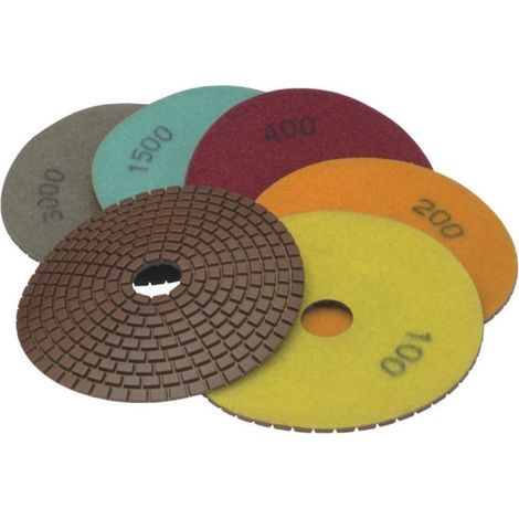 Flexible Diamantpolierscheibe GR 200 125MM - DEDH12G0200