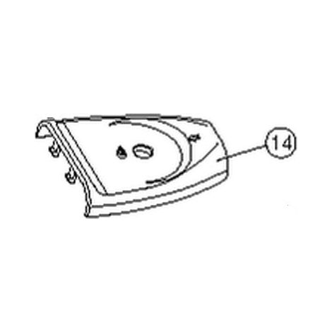 CARTER CENTRAL DE FER POUR PETIT ELECTROMENAGER DOMENA - 500471105