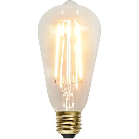 LED-Leuchtmittel ,Soft-Glow', E27, 2,3W, 230lm, Edison-Form, retro, warmweiß