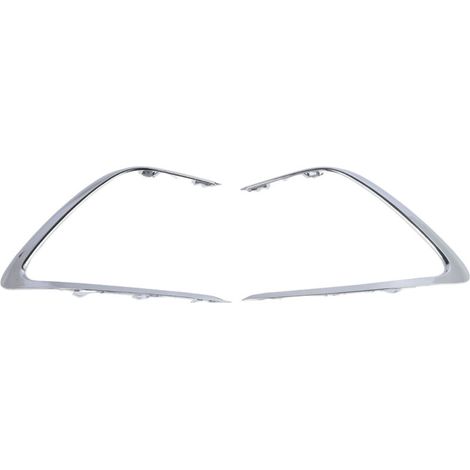 [Ensemble Garniture Chromée] Kit Garniture Chromée ABS pour Camry Hybrid LE/XLE/LE 2021-2023 avec Fixations (1/5)