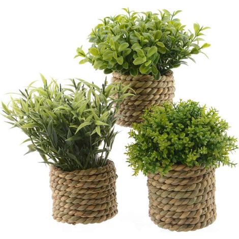 Kaemingk Pianta Artificiale - Verde - Vaso Ø16x13cm (1/5)