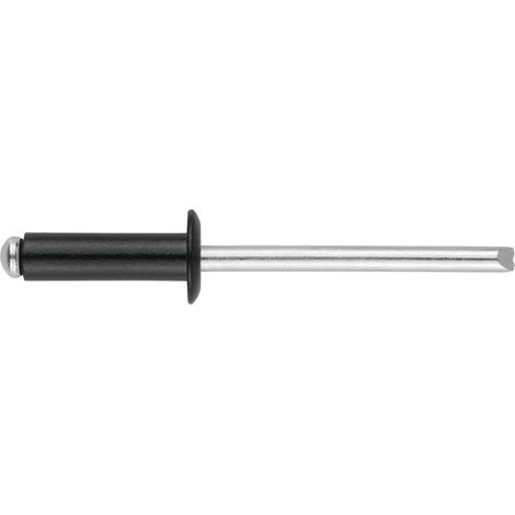 RE-CO - REMACHE ALUMINIO CAB.ALOMADA COLOR. 4,8X14,0-NE ( 250 u.)