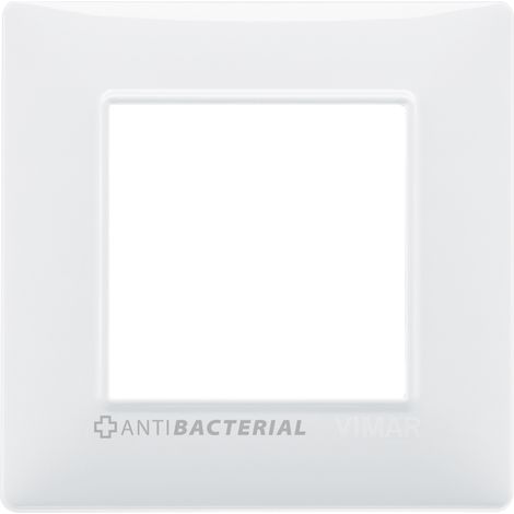 VIMAR - 14642.AB.01 Placca 2M antibatterico bianco