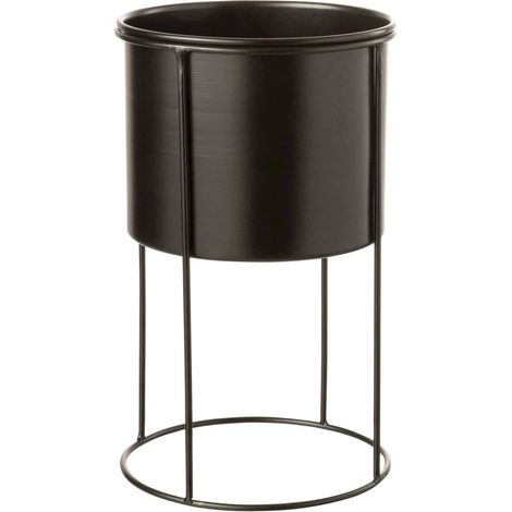 Cache-pot Stratton en Fer - Ebène (1/5)