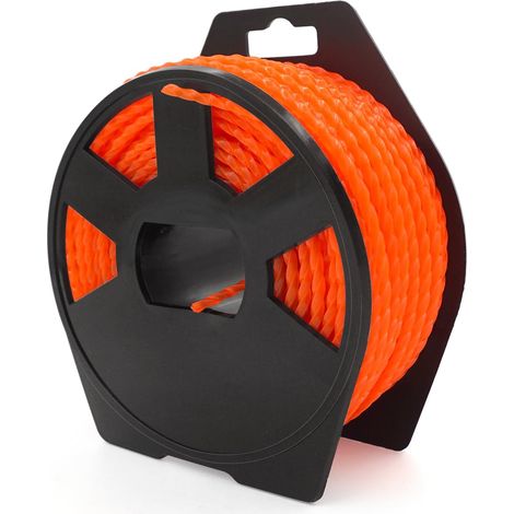 Fil de coupe carré torsadé de 0,12" (3 mm) en nylon robuste, diamètre 3,0 mm x 32 m (105 pi) (1/5)