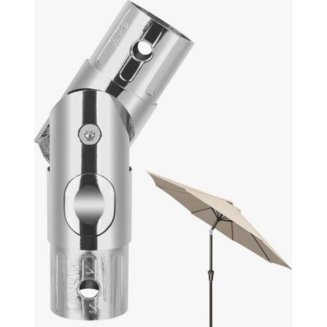 Connecteur d'Inclinaison pour Parasol de Jardin, 2 Pièces – Charnière Pivotante Universelle pour Parasol de Pêche et Extérieur, Accessoire de Réparation Robuste-lsw (1/5)