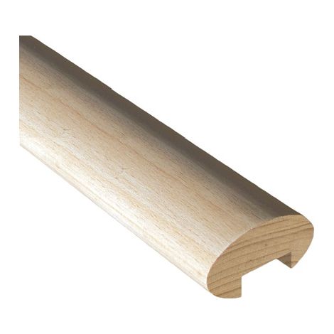 Deco Fer Forge – Main courante en bois de hêtre 2m – Creuse lisse ronde – Fixation par perçage ou collage – Pour garde-corps intérieur