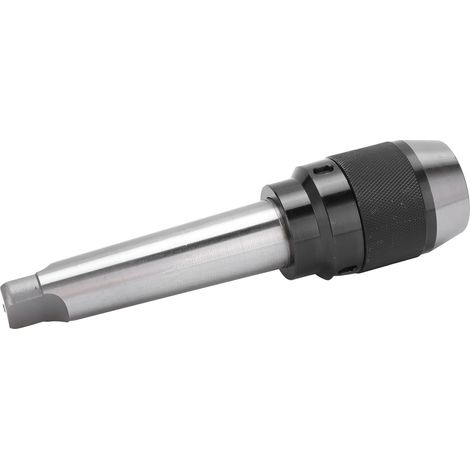 Mandrin perçage sans clé APU13-MTA4, cône Morse 4, queue cylindrique, accessoire outillage tour, fixation rapide, haute précision, acier durable. (1/5)
