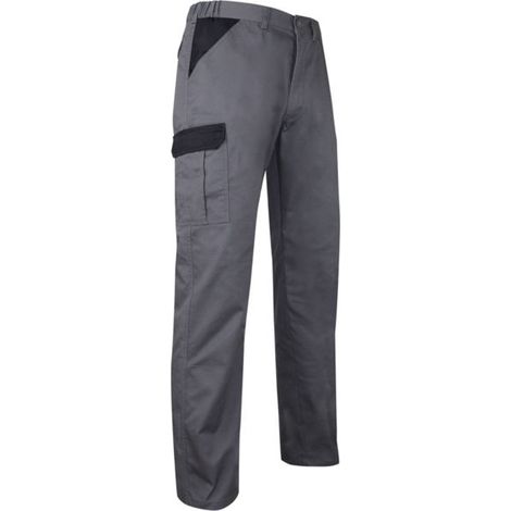 Bohrhose Grau/Schwarz Größe 44