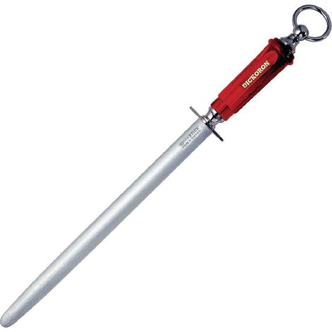 F. DICK Acciaino DICKORON classic (lunghezza della lama 30 cm, taglio zaffiro, 65° HRC in superficie, manico di plastica pregiata) 7598330