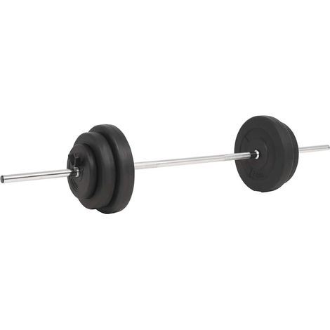 vidaXL Juego de pesas 30 kg (1/2)