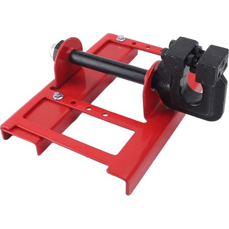 Scierie verticale à chaîne avec guide de coupe pour bois, mini-scierie portable, accessoire de scie à chaîne, coupe guidée pour constructeurs et menuisiers, rouge (1/5)