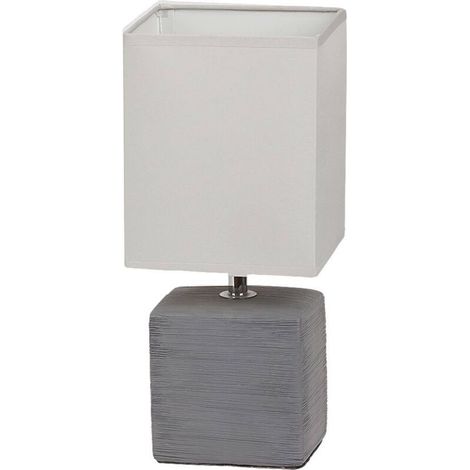 Lampe à poser ACKERMAN ORLANDO blanc, cendre E14 40W IP20 Rabalux (1/4)