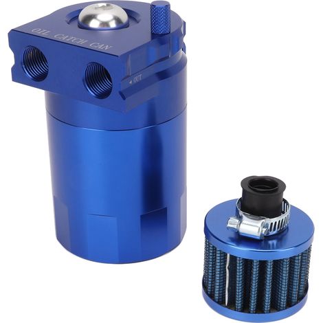Récupérateur d'huile, séparateur air/huile avec filtre de reniflard, pièce de rechange pour Ford Raptor Expedition bleu (1/5)