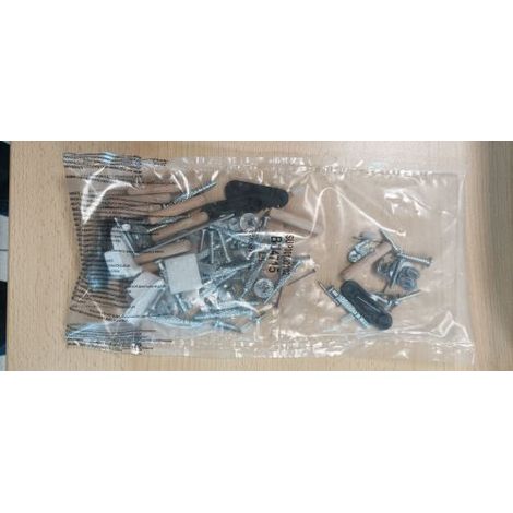 1CF ZZ-KIT MONTAGGIO X KIT ARMADIO 2 ANTE + 2 CASSETTI 82X46X184,3 BIANCO
