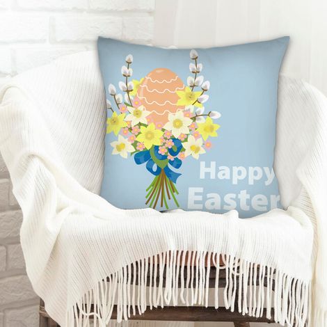 Housse de coussin sans coussin 45x45 fermeture à glissière pour canapé lit salon chambre décoration de la saint-valentin (1/5)