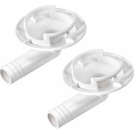 Tuyau de drainage pour climatisation, raccord coude 40mm, connecteur pour unité mini-split et fenêtre AC, 2 pièces (1/5)