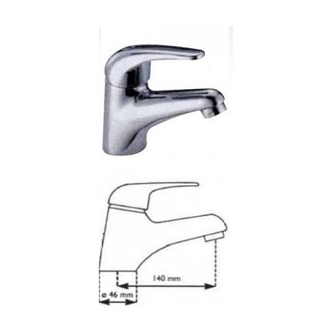 Miscelatore lavabo testa cieca