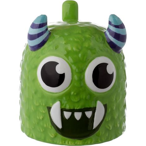Green 3D Mug, 550ml Capacity, Monstruo Monstarz Design (1/5)