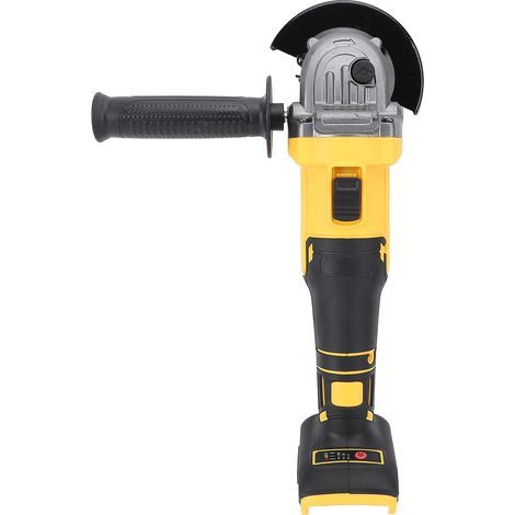 20-V-Akku-Winkelschleifer, 6600 U/min, bürstenloser Elektromotor, 4 Geschwindigkeitsstufen, Metallschneiden, Polieren mit verstellbarem Zusatzhandgriff (1/5)