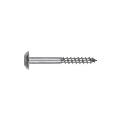 Vis Penture Inviolable 2 pièces TORX Inox A2 7X80 Inox A2-1 pièce (1/4)