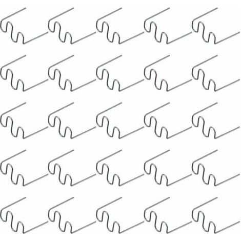 QORVA
-500 Pcs Baguettes de Soudage Agrafe Chaude Réparation Machine en Plastique Soudage Agrafeuse Chaude Voiture Auto Pare-Chocs Réparation Pré Coupe Vague Agrafes 0.6 Mm,de
