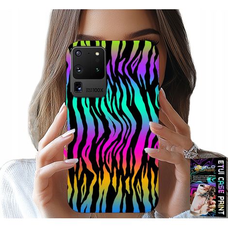Coque pour Samsung Galaxy S20 Ultra - motifs abstraits colorés + film protecteur (1/5)