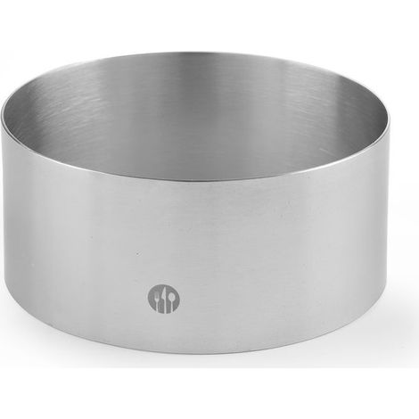 Backring für Kuchen und Gebäck, Durchmesser 100 x (H) 45 mm, Hendi 512159 (1/4)