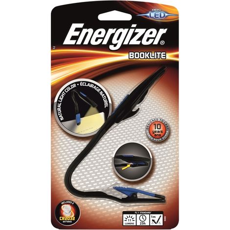 Energizer Booklite lampe de lecture noir avec clip (1/10)